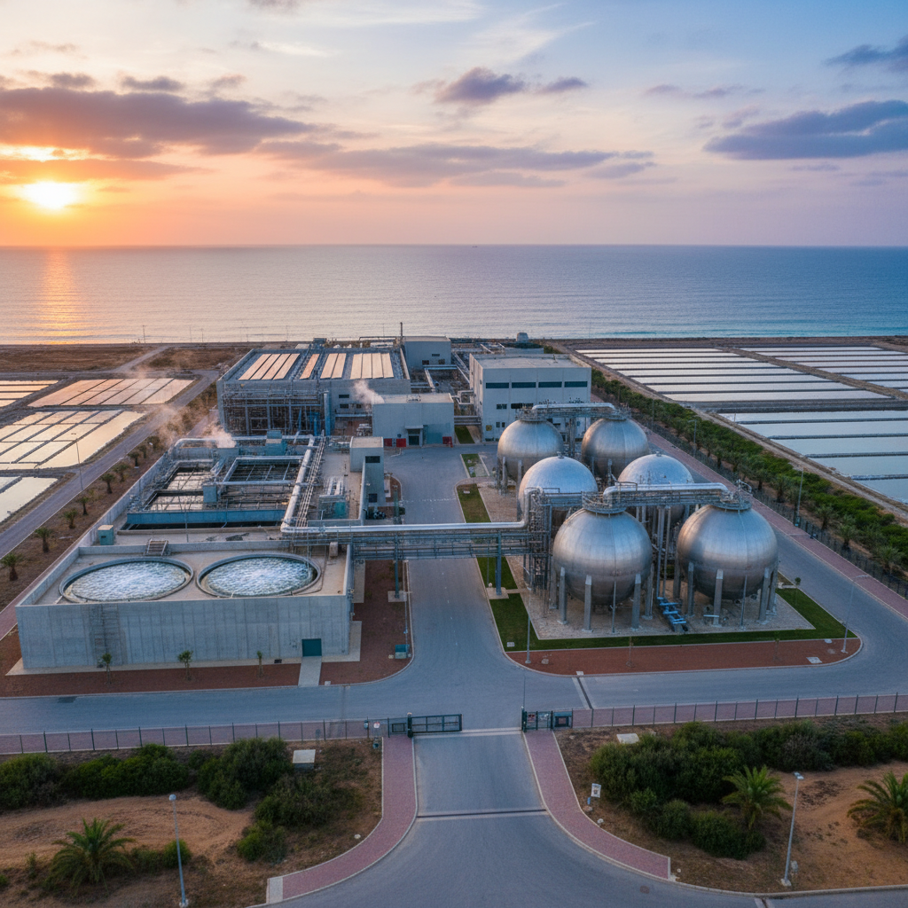 آب، تصفیه‌خانه و آب‌شیرین‌کن